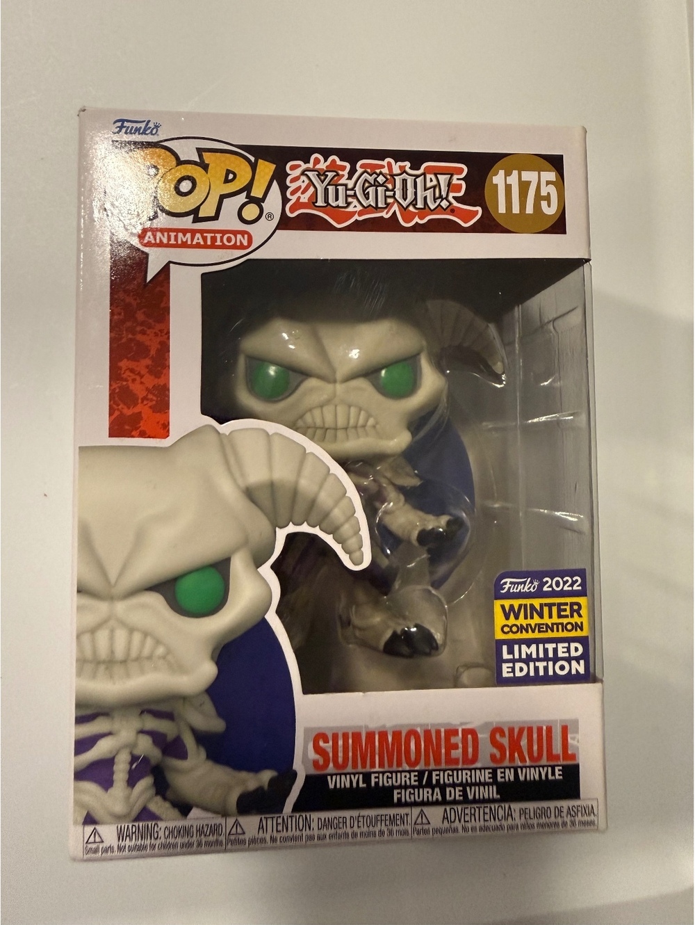 Funko Pop! Yu-Gi-Oh! Summoned Skull #1175 Winter Convention 2022 Limited Edition